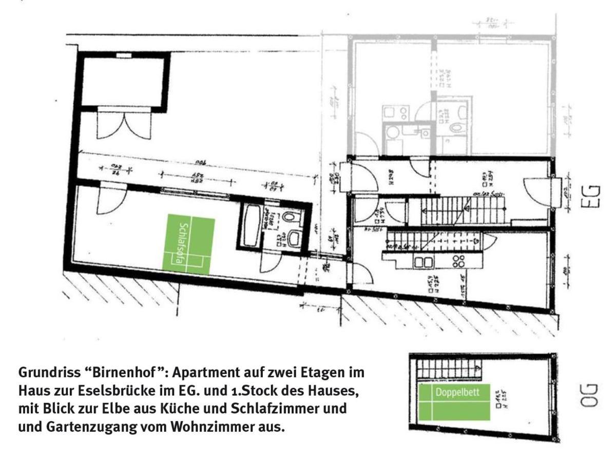 Haus Zur Eselsbruecke Apartment Tangermuende Ngoại thất bức ảnh